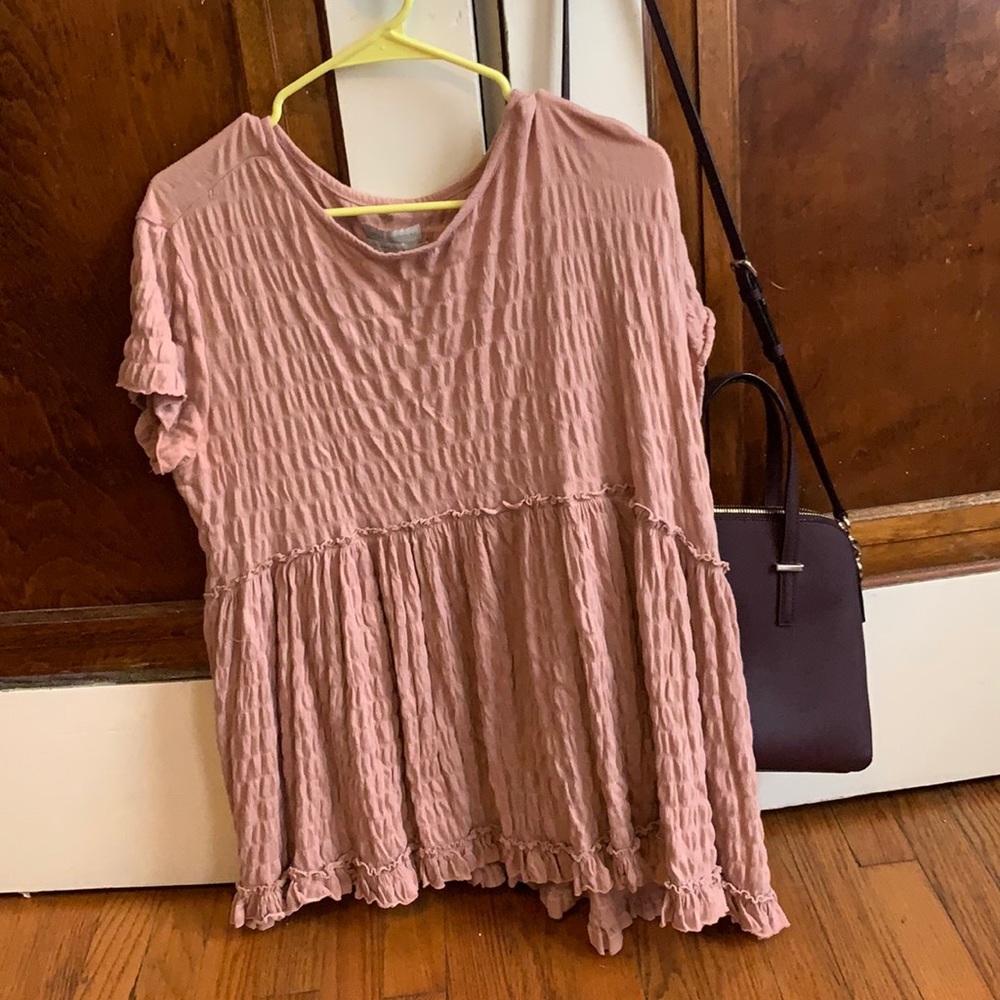 Dusty pink tunic top
